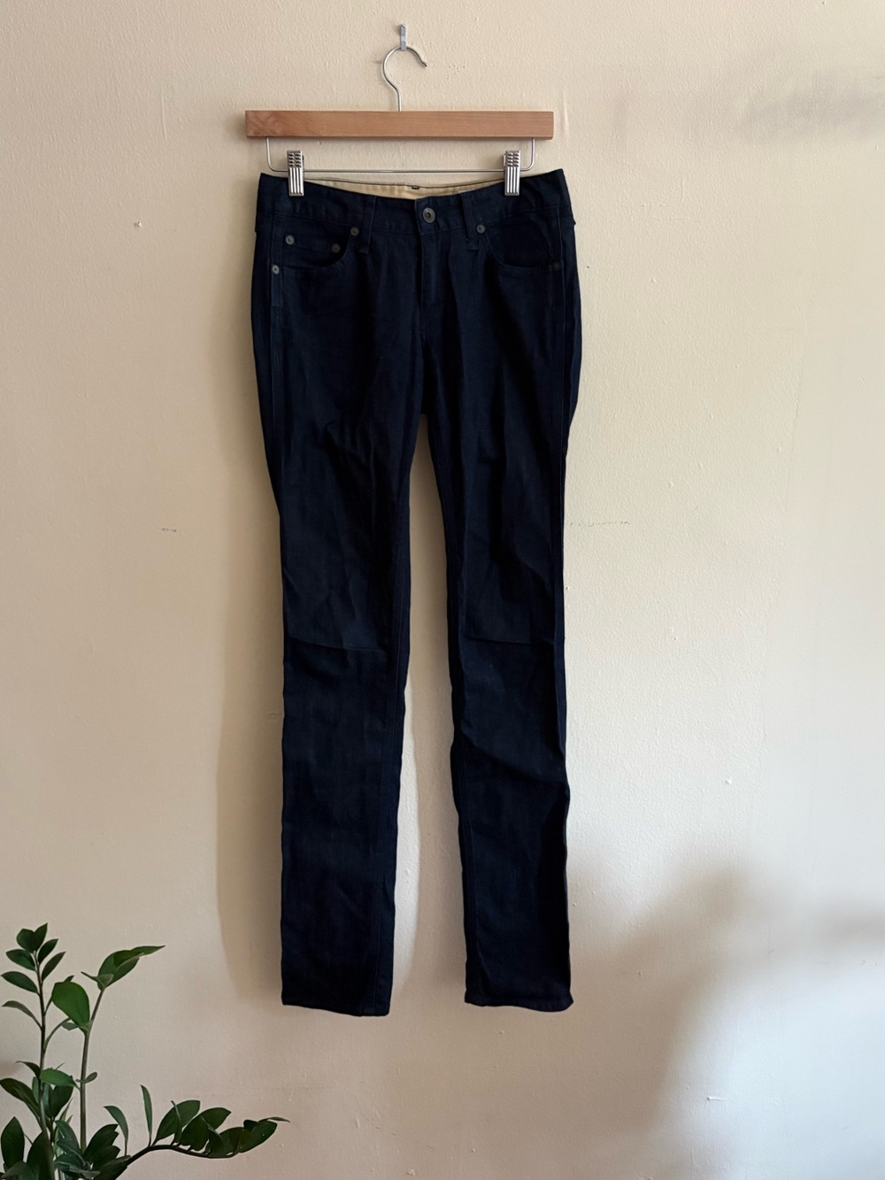 Rag&Bone blue skinny cotton denim jeans